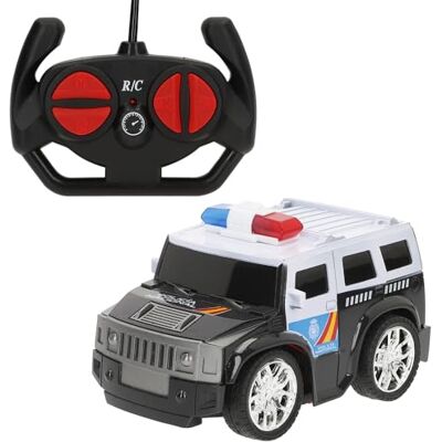 COLORBABY 41304 Speed & Go radiostyrd bil nationell polis, SWAT-utrustning, radiokontroll barn, kontroll 27 MHz, skala 1/24, 10–12 km/h, miniatyrfordon, barnbilar, 4 år COLORBABY 41304 Speed & Go radiostyrd bil nationell polis, SWAT-utrustning, radiokontroll barn, kontroll 27 MHz, skala 1/24, 10–12 km/h, miniatyrfordon, barnbilar, 4 år