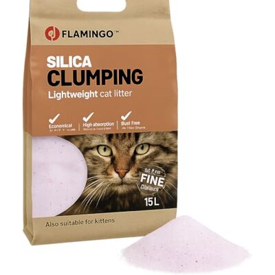 Flamingo fin silikasand 17L Flamingo fin silikasand 17L