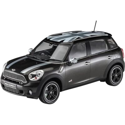 Hasegawa 120116 620704 1/24 Mini Cooper S, Countryman ALL4, svart jacka, flerfärgad Hasegawa 120116 620704 1/24 Mini Cooper S, Countryman ALL4, svart jacka, flerfärgad