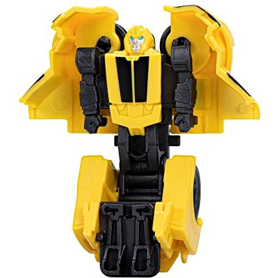 Transformers Toys EarthSpark Tacticon Bumblebee, actionfigur på 6 cm, robotleksaker för barn från 6 år Transformers Toys EarthSpark Tacticon Bumblebee, actionfigur på 6 cm, robotleksaker för barn från 6 år