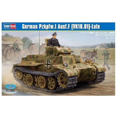 Boss 83805 Modellbausatz German Pzkpfw.I Ausf.F (VK1801)-Late Boss 83805 Modellbausatz German Pzkpfw.I Ausf.F (VK1801)-Late