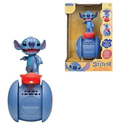 Lexibook , Disney Stitch, The Interactive Stitch Surfer Robot – Permanent Balans, Ljudeffekter, Bärbar leksak med responsiva sensorer, blå, ROB01DLXB Lexibook , Disney Stitch, The Interactive Stitch Surfer Robot – Permanent Balans, Ljudeffekter, Bärbar leksak med responsiva sensorer, blå, ROB01DLXB