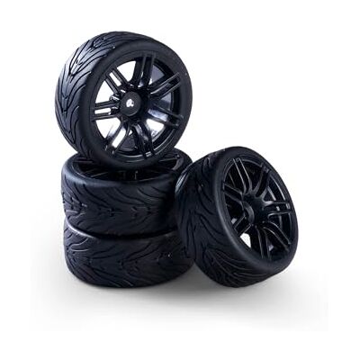 Carson 500900174 1:10 hjulset 14 Sp.Design (4) svart – modellbyggtillbehör, reservdel, tuning, däck, däckset Carson 500900174 1:10 hjulset 14 Sp.Design (4) svart – modellbyggtillbehör, reservdel, tuning, däck, däckset