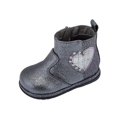 Chicco , Gavara ankelstövlar, flickor och flickor, silver, 18 EU, Silverton, 18 EU Chicco , Gavara ankelstövlar, flickor och flickor, silver, 18 EU, Silverton, 18 EU