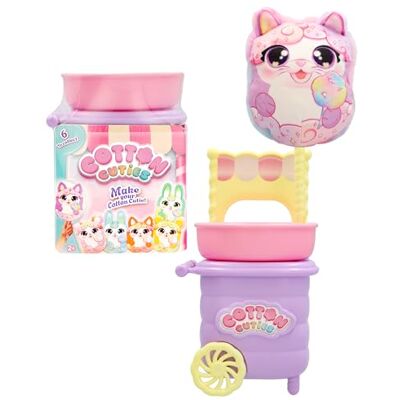 COTTON CUTIES MINI MACHINE PELUCHE TRADITIONELL Skapa och Avslöja din Mini Cotton Cutie Ålder 6+ COTTON CUTIES MINI MACHINE PELUCHE TRADITIONELL Skapa och Avslöja din Mini Cotton Cutie Ålder 6+