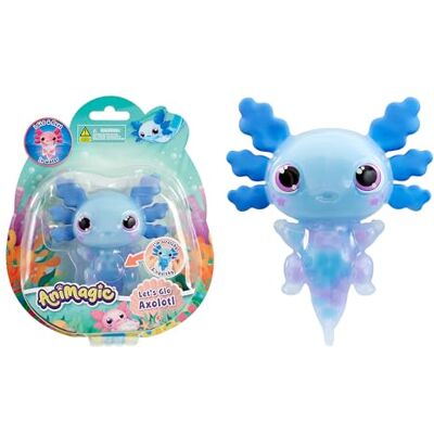 Bizak Animagic Axolotl Elektronisk och Luminic Husdjur, Blå, 4 år, Sensoriskt spel och taktil erfarenhet, utdragbar kropp, flyta och skina i vattnet (64550393-1) Bizak Animagic Axolotl Elektronisk och Luminic Husdjur, Blå, 4 år, Sensoriskt spel och taktil erfarenhet, utdragbar kropp, flyta och skina i vattnet (64550393-1)
