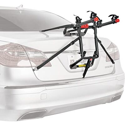 Allen Sports Deluxe+ 2-Bike Trunk Mounted Carrier, Model QS2 Allen Sports Deluxe+ 2-Bike Trunk Mounted Carrier, Model QS2