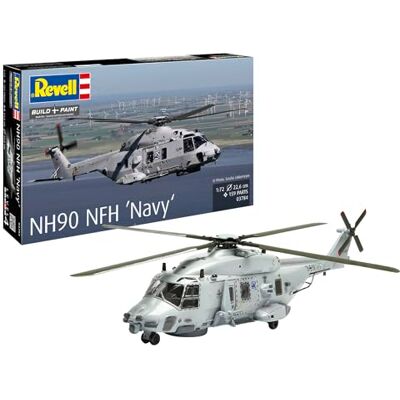 Revell 03784 NH90 NFH Navy skala 1:72 – obyggd/omålad plastmodellsats Revell 03784 NH90 NFH Navy skala 1:72 – obyggd/omålad plastmodellsats