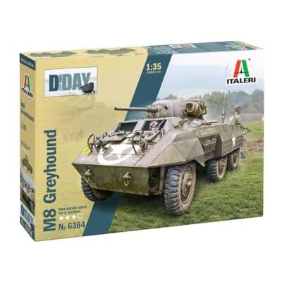 Italeri 510006364 – 1:35 M8, grå Italeri 510006364 – 1:35 M8, grå