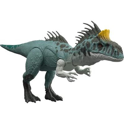 Mattel Jurassic World Wild Roar Crylophosaurus-dinosaurieactionfigur, attackrörelse, ljus och vrålljud, skanningskod för digital lek, JKL80 Mattel Jurassic World Wild Roar Crylophosaurus-dinosaurieactionfigur, attackrörelse, ljus och vrålljud, skanningskod för digital lek, JKL80