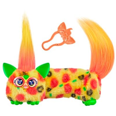 Furby DJ Furblets Pepp-Oh-Roni-plyschleksak Furby DJ Furblets Pepp-Oh-Roni-plyschleksak