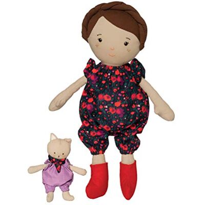 Manhattan Toy Manhattan leksak Playdate Friends Freddie maskintvättbar och torktumlare säker 35,56 cm docka med följeslagare gosedjur Manhattan Toy Manhattan leksak Playdate Friends Freddie maskintvättbar och torktumlare säker 35,56 cm docka med följeslagare gosedjur