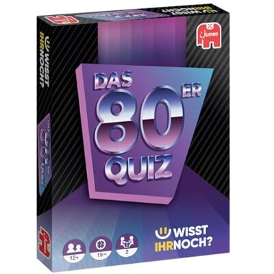 Jumbo Wisst ihr noch? Das 80er Quiz Jumbo Wisst ihr noch? Das 80er Quiz