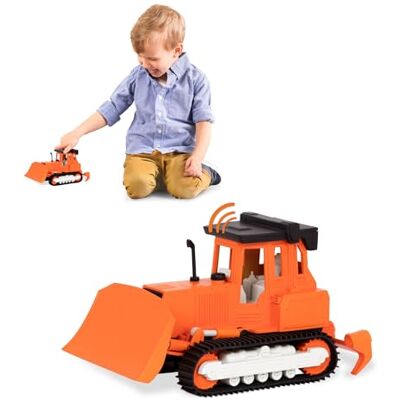 Driven Bulldozer - Leksak med realistiska ljud och rörlig skopa Driven Bulldozer - Leksak med realistiska ljud och rörlig skopa