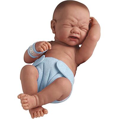 JC Toys La Newborn Boutique – realistisk 35,6 cm anatomiskt korrekt babydocka för riktiga pojkar – alla Vinyl First Tear designad av Berenguer JC Toys La Newborn Boutique – realistisk 35,6 cm anatomiskt korrekt babydocka för riktiga pojkar – alla Vinyl First Tear designad av Berenguer
