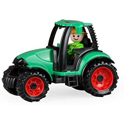 Lena 01624 – Truckies traktor, stabilt barnfordon ca 17 cm lång, litet jordbruk, leksaksfordon, traktor för barn från 2 år, robust fordon för sandlådor, strand och barnrum Lena 01624 – Truckies traktor, stabilt barnfordon ca 17 cm lång, litet jordbruk, leksaksfordon, traktor för barn från 2 år, robust fordon för sandlådor, strand och barnrum
