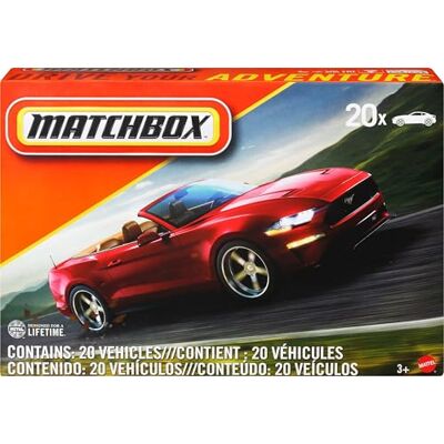 Matchbox FGM48-20st Licensierade Bilar i skala 1:64, för Barn från 3 år och Samlare Matchbox FGM48-20st Licensierade Bilar i skala 1:64, för Barn från 3 år och Samlare