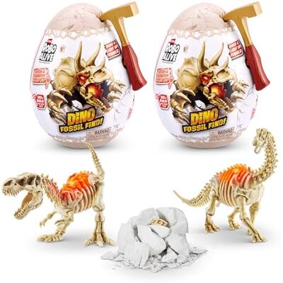 Robo Alive Mini Dino Fossil Find (2-pack, T-Rex och brontosaurus) Robo Alive Mini Dino Fossil Find (2-pack, T-Rex och brontosaurus)