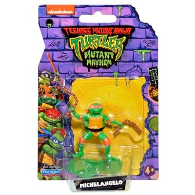 Mutant Turtles Movie Mini Blister Michelangelo figur Mutant Turtles Movie Mini Blister Michelangelo figur
