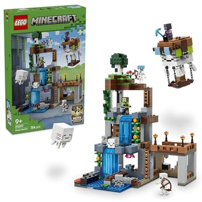 Lego Minecraft Gaststation – Byggleksak för spelintresserade barn – Byggset med minifigurer av en gast och ett skelett – Present och rumsdekoration för pojkar och flickor från 9 år – 21597 Lego Minecraft Gaststation – Byggleksak för spelintresserade barn – Byggset med minifigurer av en gast och ett skelett – Present och rumsdekoration för pojkar och flickor från 9 år – 21597
