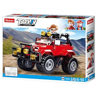 Sluban Town-SUV, M38-B0902, flerfärgad Sluban Town-SUV, M38-B0902, flerfärgad