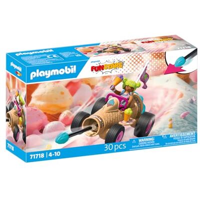 Playmobil Roliga stjärnor Gräslande glasstrut Leksak från 4 år Present till barn Leksaksbil Med reträttmotor och skyttefunktion 71717 Playmobil Roliga stjärnor Gräslande glasstrut Leksak från 4 år Present till barn Leksaksbil Med reträttmotor och skyttefunktion 71717