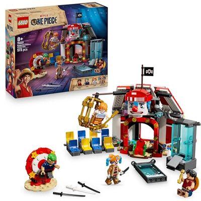 Lego ONE PIECE Clownen Buggys cirkustält Byggsats, Fantasifull äventyrsleksak för barn och fans av anime- och actionhjältelekset, Present till pojkar och flickor från 8 år 75637 Lego ONE PIECE Clownen Buggys cirkustält Byggsats, Fantasifull äventyrsleksak för barn och fans av anime- och actionhjältelekset, Present till pojkar och flickor från 8 år 75637