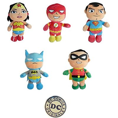 DC Comics 208580 – plysch, superhjälten, storlek 3 DC Comics 208580 – plysch, superhjälten, storlek 3