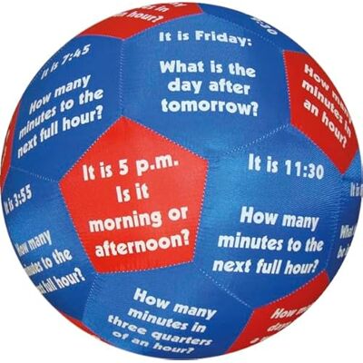 TimeTEX – Pedagogisk spelboll "Pello" – tid och vardagar engelska En interaktiv leksak som kombinerar rörelse och lärande. Underbart att utöka ordförrådet Tema: Tid och vardagar engelska TimeTEX – Pedagogisk spelboll "Pello" – tid och vardagar engelska En interaktiv leksak som kombinerar rörelse och lärande. Underbart att utöka ordförrådet Tema: Tid och vardagar engelska