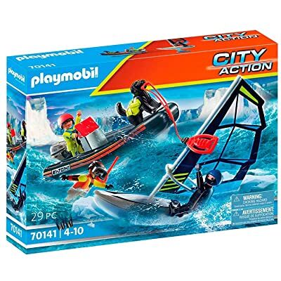 Playmobil City Action Sjönöd: Polarräddare med gummibåt 70141 Playmobil City Action Sjönöd: Polarräddare med gummibåt 70141