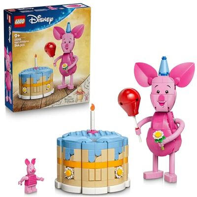 Lego Disney Nasses födelsedagsskoj – Byggset från Nalle Puh – Disneylekset med tårta – Byggleksak för flickor och pojkar från 9 år – Present för unga filmfans – 43305 Lego Disney Nasses födelsedagsskoj – Byggset från Nalle Puh – Disneylekset med tårta – Byggleksak för flickor och pojkar från 9 år – Present för unga filmfans – 43305