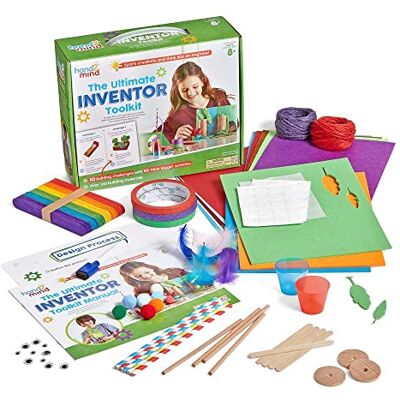 hand2mind Learning Resources Den Ultimata Uppfinnare Verktyg 249-Stycken Kit hand2mind Learning Resources Den Ultimata Uppfinnare Verktyg 249-Stycken Kit