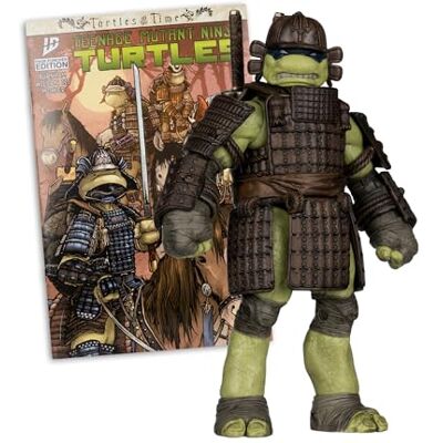 McFarlane Teenage Mutant Ninja Turtles Page Punchers actionfigur Leonardo (Turtles in Time) 13 cm McFarlane Teenage Mutant Ninja Turtles Page Punchers actionfigur Leonardo (Turtles in Time) 13 cm
