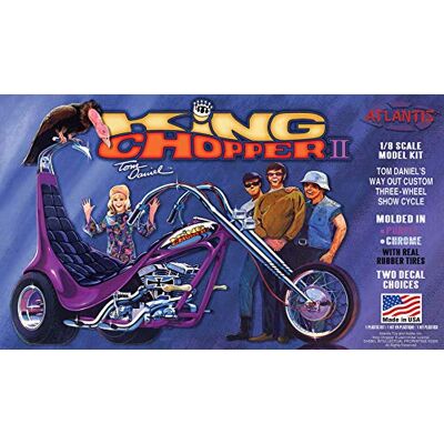 Atlantis AMCM224 1/8 King Chopper II Trike Tom Daniel modellbygge Atlantis AMCM224 1/8 King Chopper II Trike Tom Daniel modellbygge