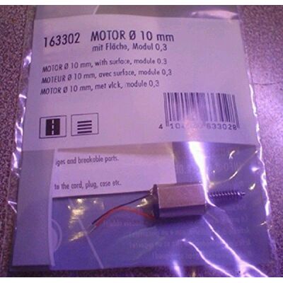 Faller 163302 motor, Ø 10 mm med yta, modul 0,3 modellsats, olika Faller 163302 motor, Ø 10 mm med yta, modul 0,3 modellsats, olika