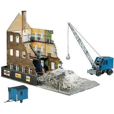 Faller 130466 – avbrottshus med baggare Faller 130466 – avbrottshus med baggare