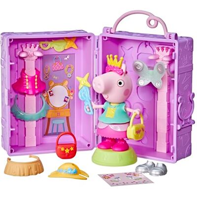 Peppa Pig Greta Gris Peppa's Dress-Up Wardrobe-lekset Peppa Pig Greta Gris Peppa's Dress-Up Wardrobe-lekset