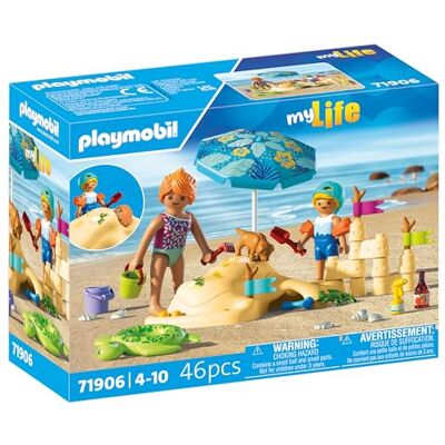 Playmobil Strandsemester Familjekul på stranden Leksak från 4 år Present till barn, med figurer och tillbehör 71906 Playmobil Strandsemester Familjekul på stranden Leksak från 4 år Present till barn, med figurer och tillbehör 71906