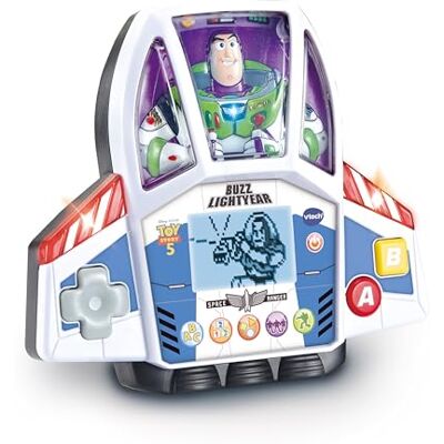 VTech Buzz Lightyear Game & Go-spelkonsol, leksak för barn +3 år, ESP-version VTech Buzz Lightyear Game & Go-spelkonsol, leksak för barn +3 år, ESP-version