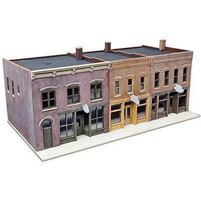 Cornerstone HO Scale Merchant Row IV byggsats Cornerstone HO Scale Merchant Row IV byggsats