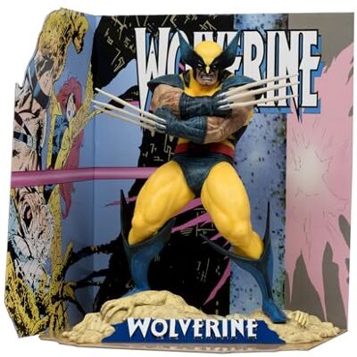 McFarlane Toys Marvel Wolverine samlarobjekt i skala 1:10 år med scen (Wolverine #85) McFarlane Toys Marvel Wolverine samlarobjekt i skala 1:10 år med scen (Wolverine #85)