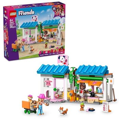 Lego Friends Hundbageri – Bygg- och lekset med 2 minidockor och 4 leksakshundar – Ugn, kylskåp, kaffemaskin, transportbur – Present till flickor och pojkar från 6 år som gillar leksaksdjur – 42677 Lego Friends Hundbageri – Bygg- och lekset med 2 minidockor och 4 leksakshundar – Ugn, kylskåp, kaffemaskin, transportbur – Present till flickor och pojkar från 6 år som gillar leksaksdjur – 42677