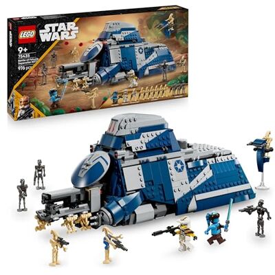Lego Star Wars: The Clone Wars Battle of Felucia Separatist MTT, Byggleksak för pojkar, flickor och fans, Rolig present, Lek- och uppvisningsset för barn, Byggbart rymdskepp, Fantasiprydnad 75435 Lego Star Wars: The Clone Wars Battle of Felucia Separatist MTT, Byggleksak för pojkar, flickor och fans, Rolig present, Lek- och uppvisningsset för barn, Byggbart rymdskepp, Fantasiprydnad 75435