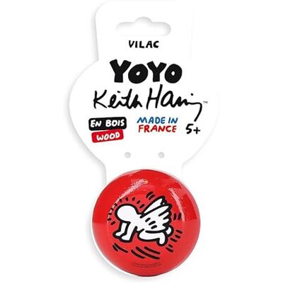 Vilac - Yoyo Angel Heart Keith Haring, 9224, flerfärgad Vilac - Yoyo Angel Heart Keith Haring, 9224, flerfärgad