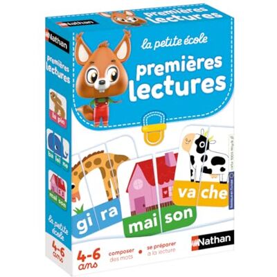 Nathan – 31406 – pedagogiskt spel för att lära sig läsa – premières Lectures (fransk version) Nathan – 31406 – pedagogiskt spel för att lära sig läsa – premières Lectures (fransk version)