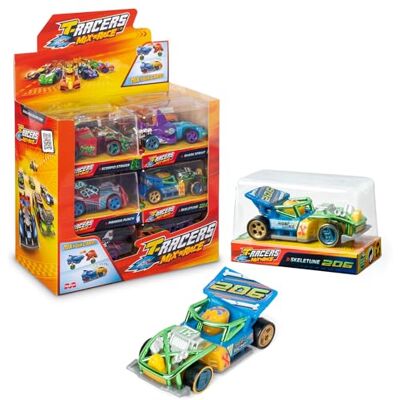 T-Racers Mix´N Race samling av 12 samlarbilar, varje avtagbar bil i två delar med utbytbara delar, samling 2 av 2 T-Racers Mix´N Race samling av 12 samlarbilar, varje avtagbar bil i två delar med utbytbara delar, samling 2 av 2