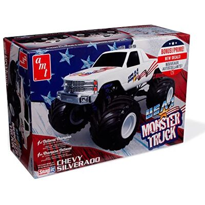 AMT 1351M/12 1/32 USA-1, Monster Truck modellbyggsats, flerfärgad AMT 1351M/12 1/32 USA-1, Monster Truck modellbyggsats, flerfärgad