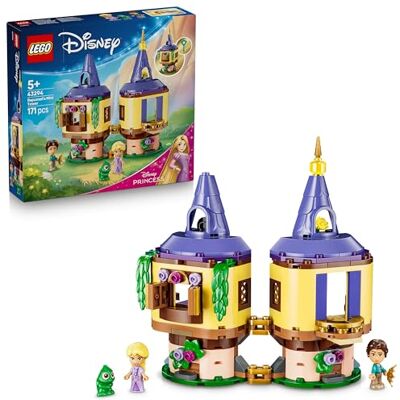 Lego Disney Princess Rapunzels minitorn – Byggleksak för barn – Kreativt byggset med minifigurer av Rapunzel, Flynn och Pascal – Present för flickor och pojkar från 5 år – 43294 Lego Disney Princess Rapunzels minitorn – Byggleksak för barn – Kreativt byggset med minifigurer av Rapunzel, Flynn och Pascal – Present för flickor och pojkar från 5 år – 43294