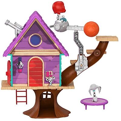 Disney Mattel GDL88 – 101 Dalmatinern Dylans trädhus lekset med Dylan och Dolly, leksak från 5 år, flerfärgad Disney Mattel GDL88 – 101 Dalmatinern Dylans trädhus lekset med Dylan och Dolly, leksak från 5 år, flerfärgad