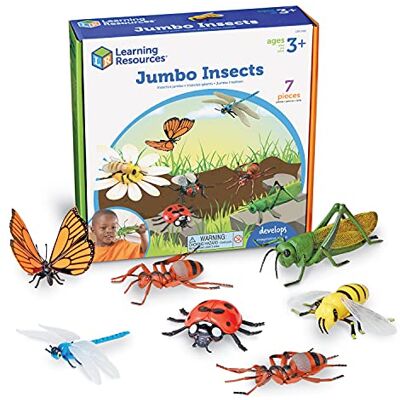 Learning Resources Jumbo Insekter 7-Stycken Uppsättning Learning Resources Jumbo Insekter 7-Stycken Uppsättning